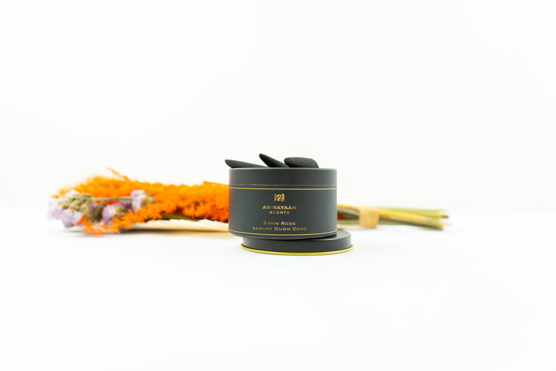 Satin Rose Oudh Cones